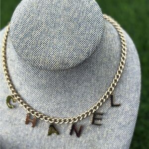 Fashion Jewelry Gold Letter Necklace